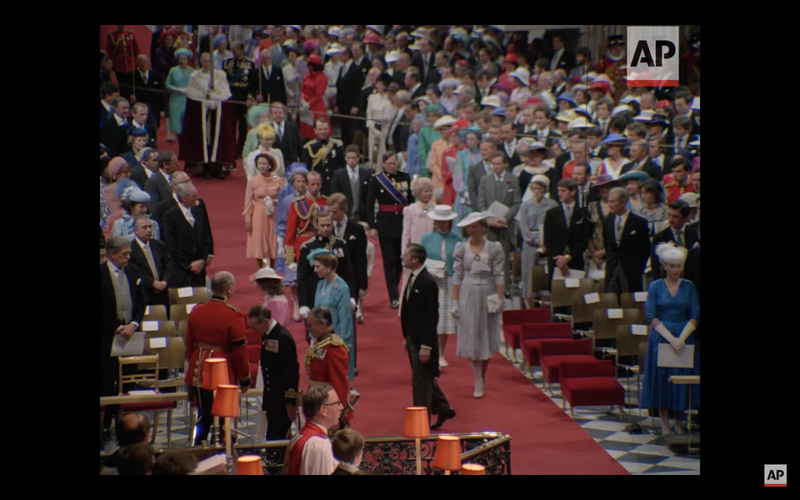 Illustration for article titled The Commentary on This High-Def Footage of the Wedding of Charles and Diana Is Gonna Fucking Kill Me